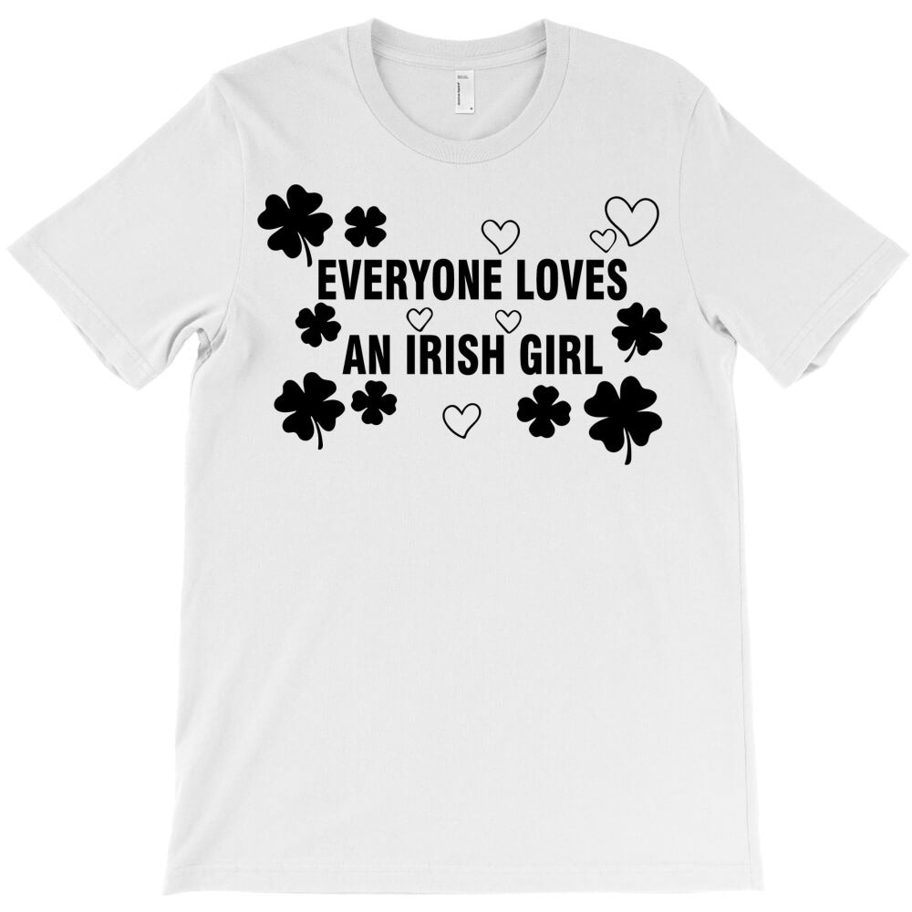 Irish Girl Charm Shamrock T-Shirt