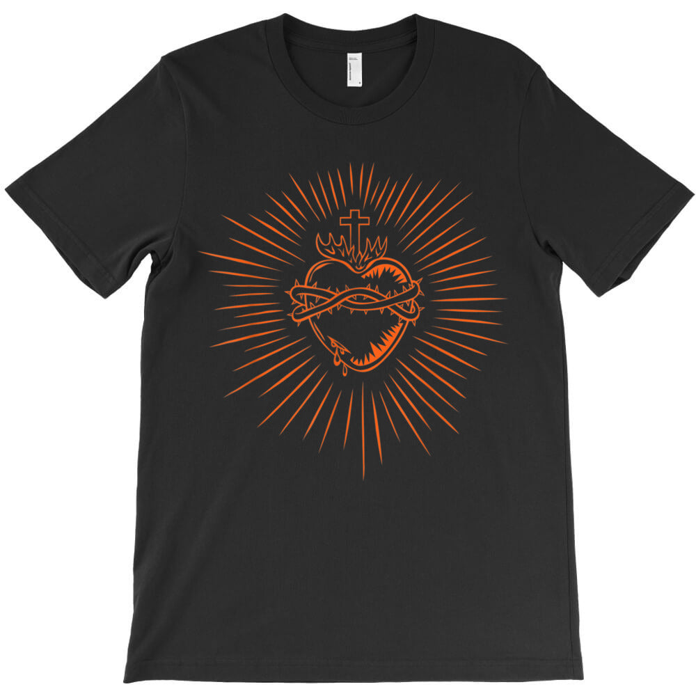sacred heart of jesus devotion catholic t shirt T-Shirt