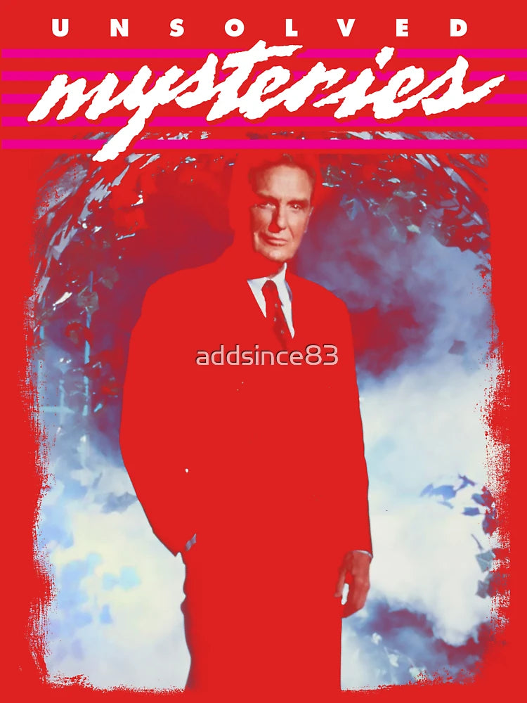 Unsolved Mysteries - Robert Stack Classic T-Shirt