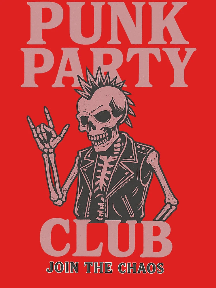 Punk Skeleton – Join the Chaos Graphic Design Classic T-Shirt