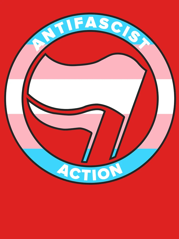 LGBT TRANS Flag Antifa Classic T-Shirt