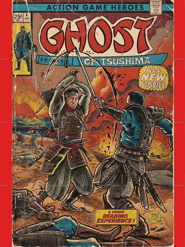 "Samurai Ghost!" fan art comic cover Classic T-Shirt