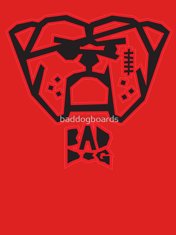 bad dog logo in black and red Classic T-Shirt