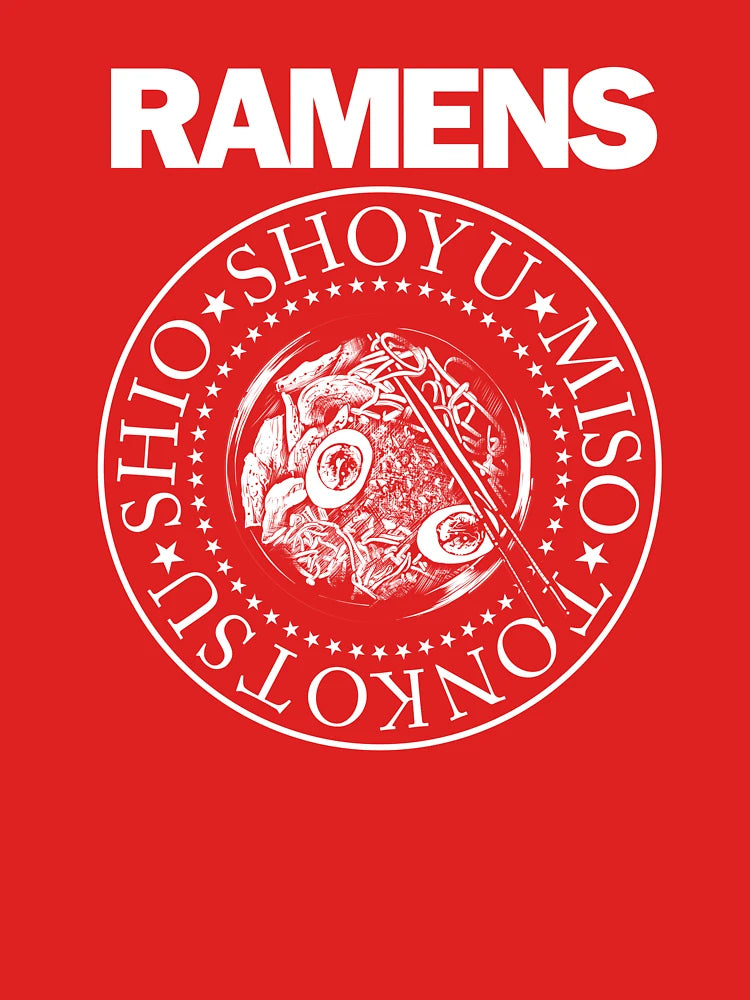 The Ramens Bowl Ramen Noodle Punk Rock Music Classic T-Shirt