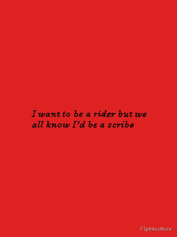 I want to be a rider but we all know id be a scribe - fourth wing inspired art  Classic T-Shirt