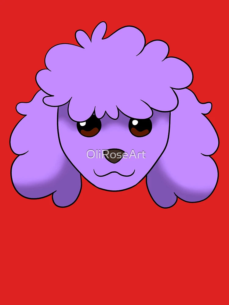 Pastel Purple Poodle Classic T-Shirt