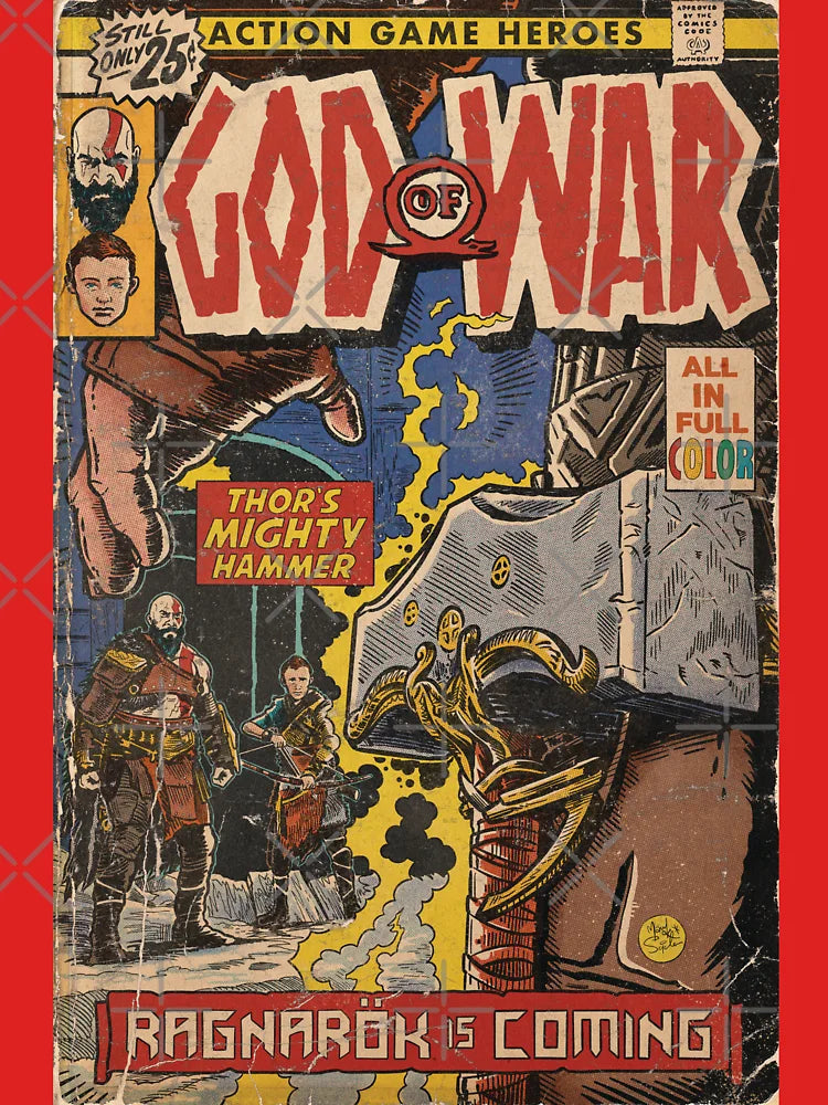 "Thor Battle" Ragnarök Comic book cover Fan Art Classic T-Shirt