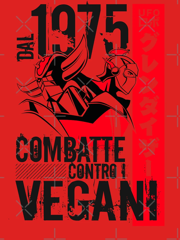 046b Goldrake Contro Vegani Classic T-Shirt