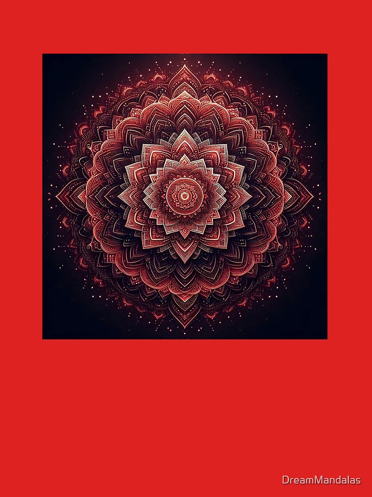 Sacred Fire Mandala Classic T-Shirt