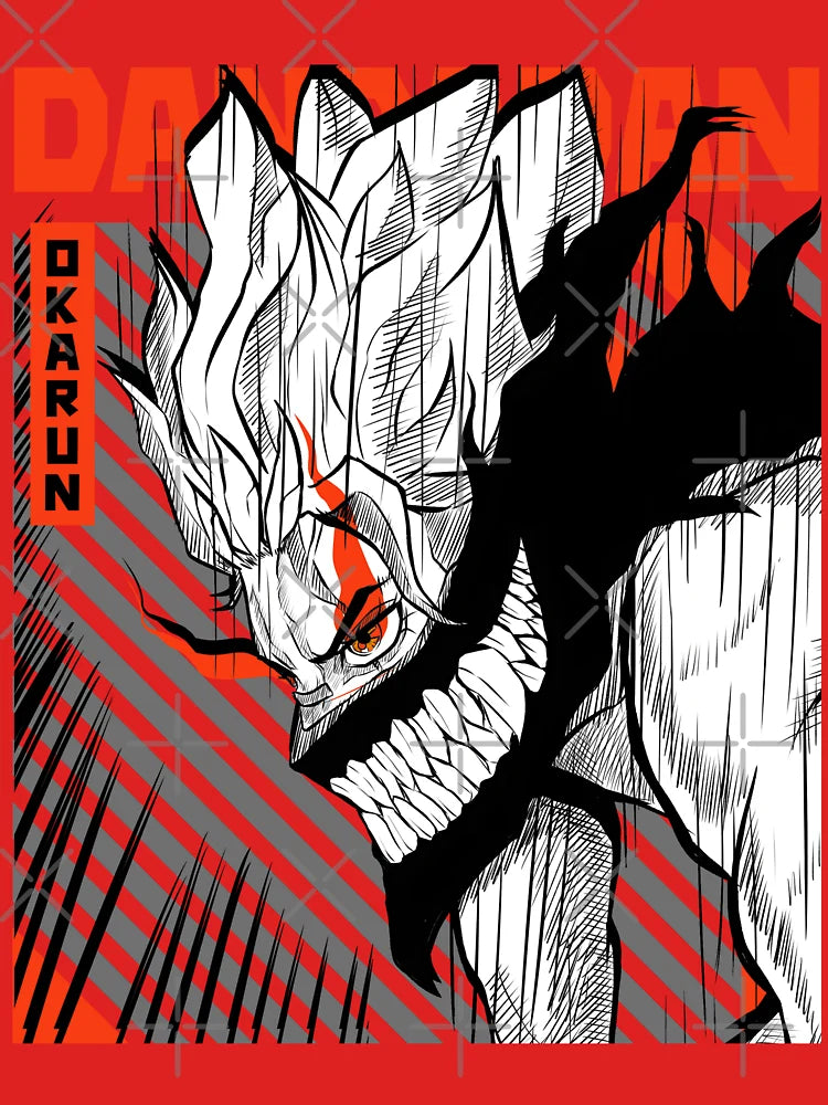 Red Okarun Dandadan Classic T-Shirt