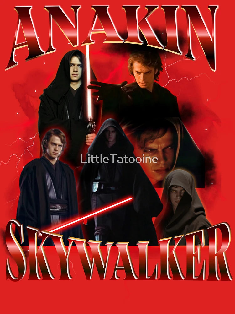 Anakin Skywalker Sith Retro Collage Classic T-Shirt