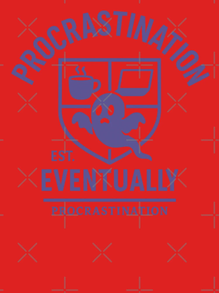 Procrastination University – Lazy Student Life Design Classic T-Shirt