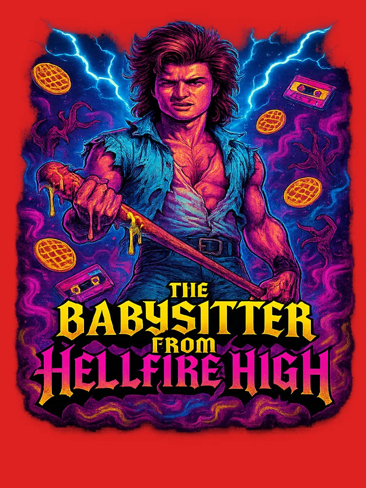 Steve Harrington Stranger Things – The Babysitter from Hellfire High Classic T-Shirt