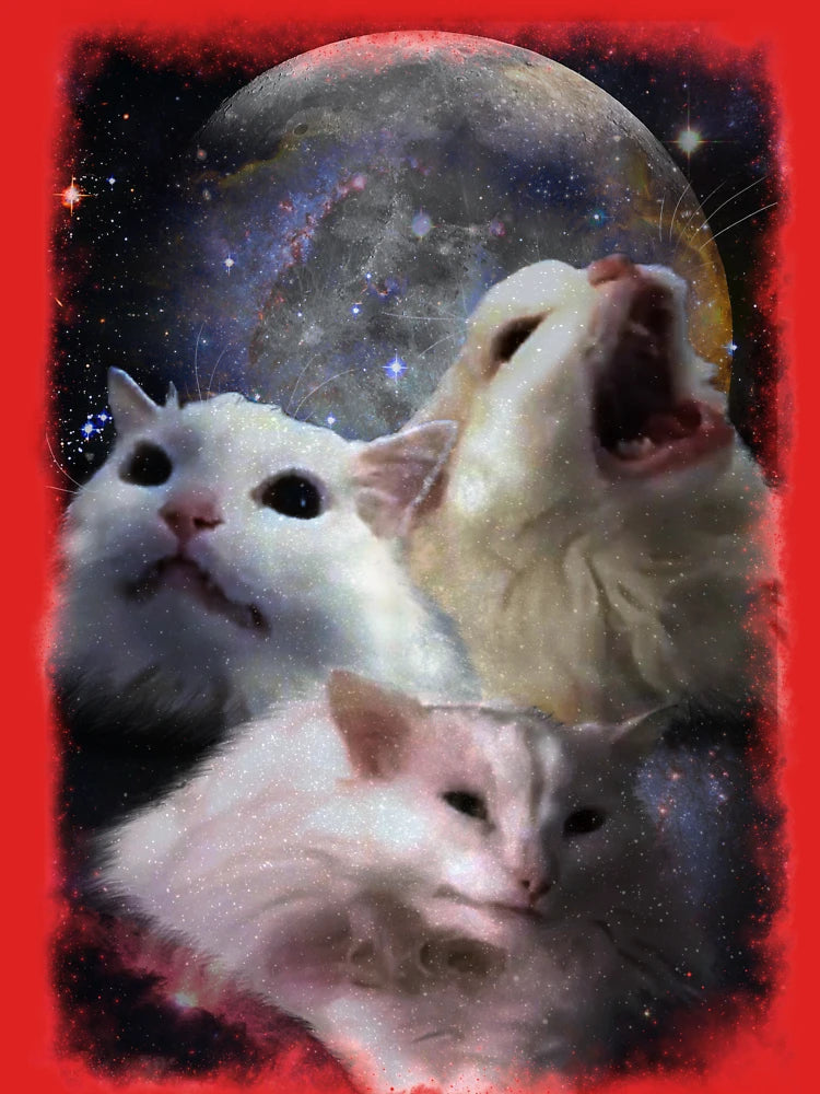 Triple Thurston Moon Cats! Classic T-Shirt