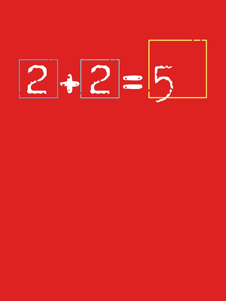 2+2=5, radiohead inspired Classic T-Shirt