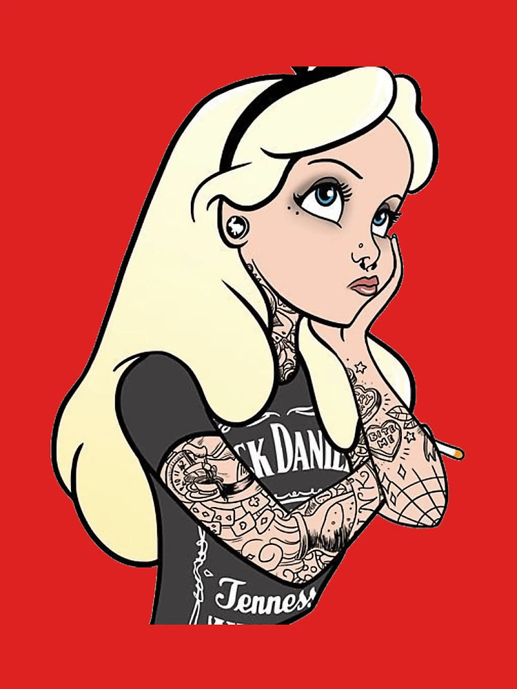 Alice In Wonderland Alice punk in wonderland Classic T-Shirt