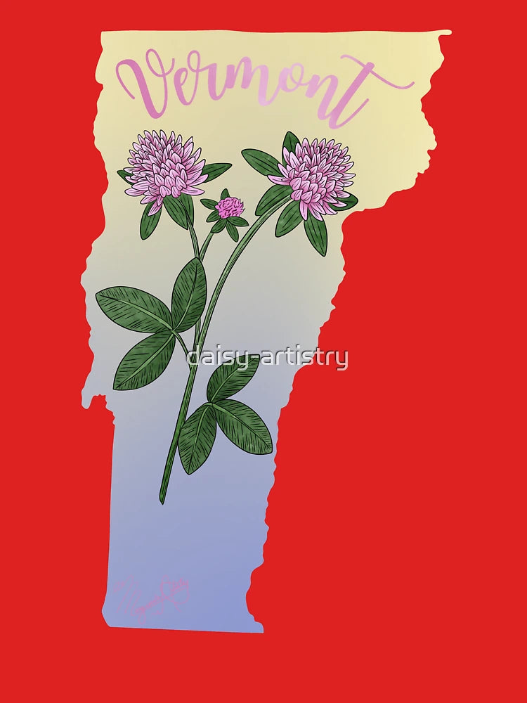 Vermont State Flower: Red Clover Classic T-Shirt
