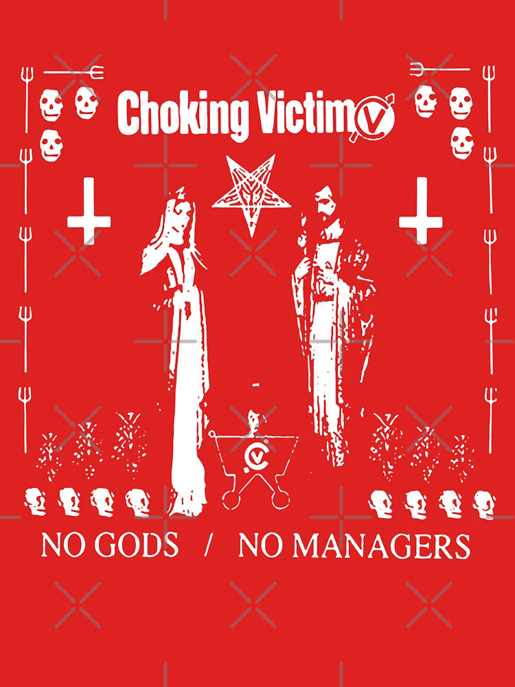 Choking Victim the punk rock vintage art Classic T-Shirt