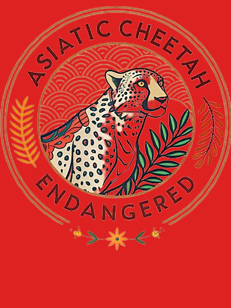 Asiatic Cheetah - Endangered Classic T-Shirt