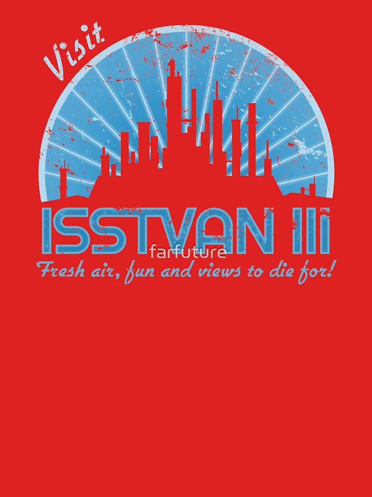 Visit (blue) Classic T-Shirt