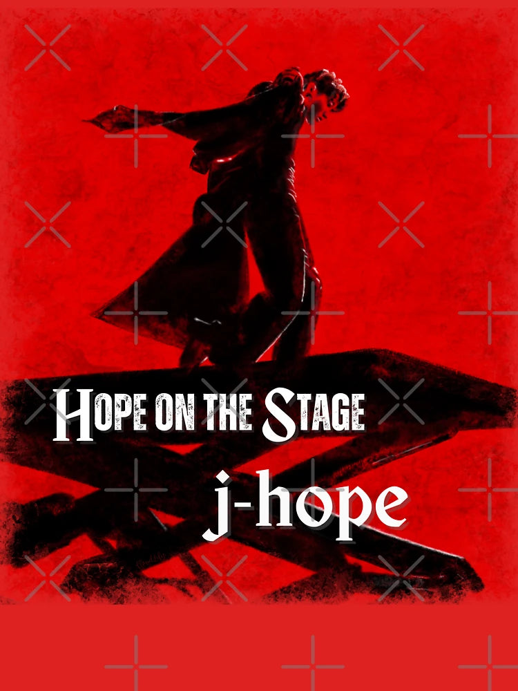 Hope on the Stage red concert theme j-hope Classic T-Shirt