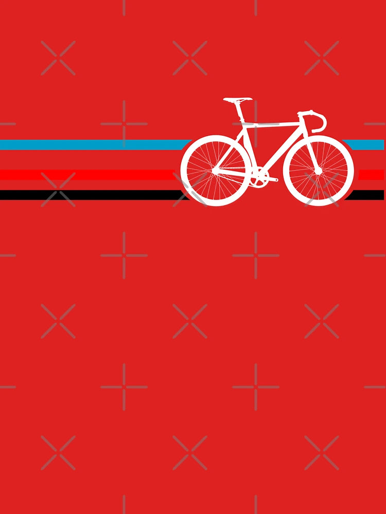 Bike Stripes Velodrome Classic T-Shirt