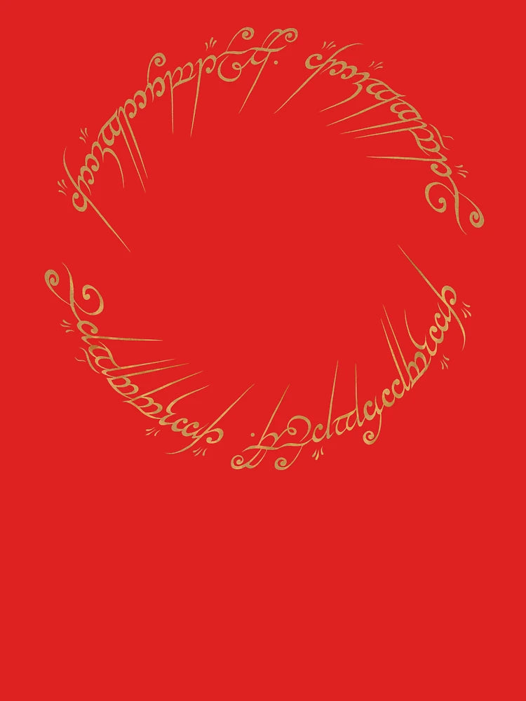 The One Ring Inscription Classic T-Shirt