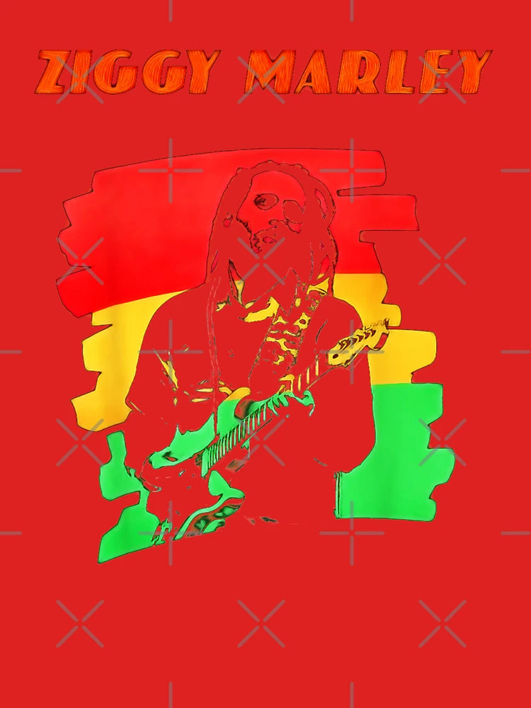 Ziggy Marley - Official Merchandise - Red Green Gold T-Shirt Classic T-Shirt