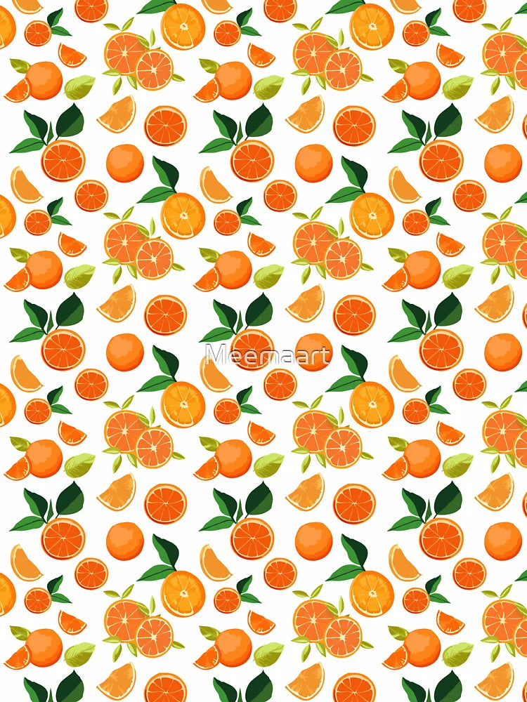 "Minimalist Fruit Seamless Pattern – Clean & Modern" Classic T-Shirt