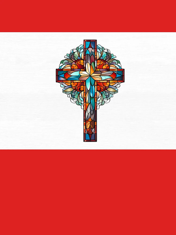 "Stainless Glass Cross" Classic T-Shirt