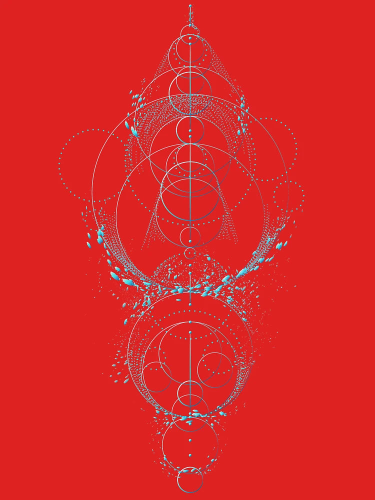 Sacred Geometry of the Moon Phases Classic T-Shirt