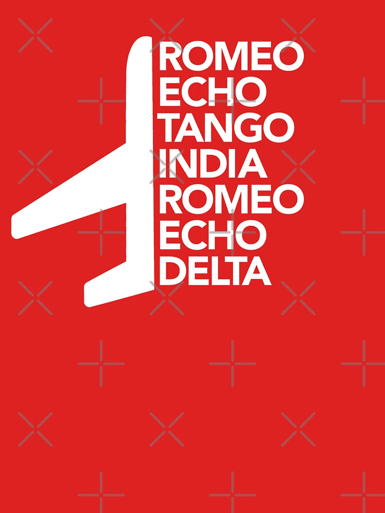 Retired Pilot Phonetic Alphabet Classic T-Shirt