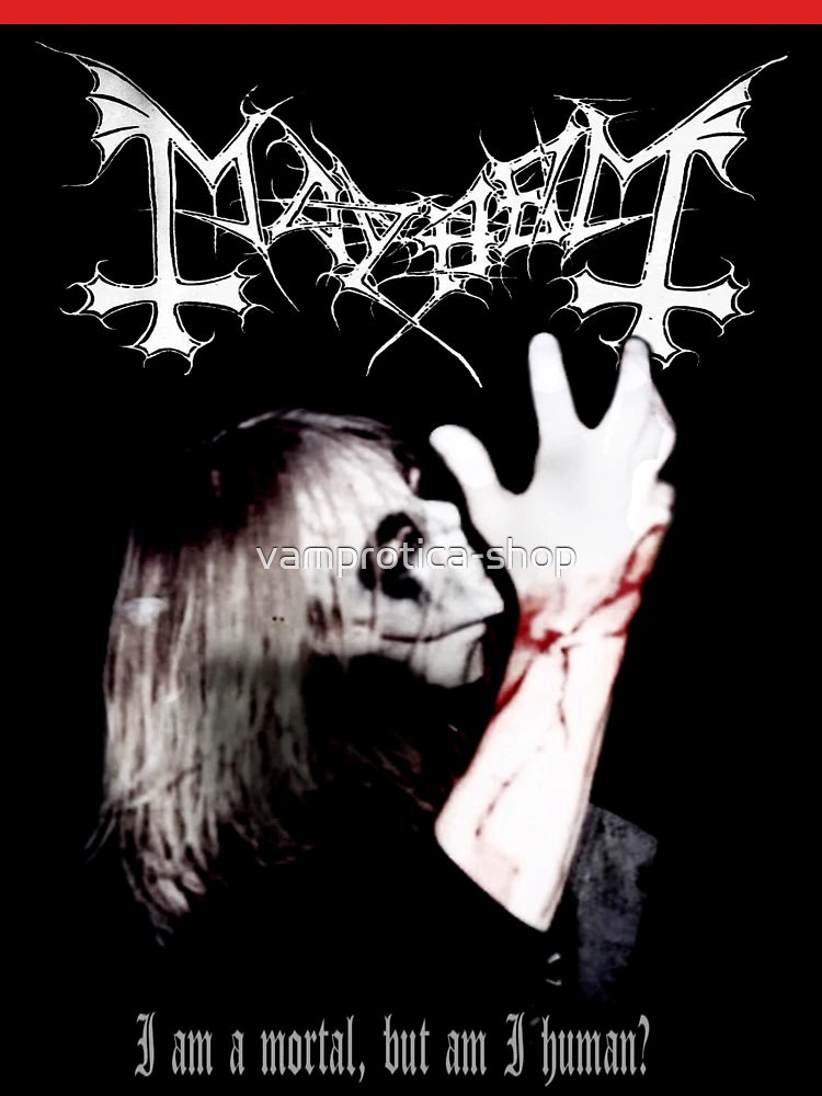 Mayhem T-shirt, Mayhem Tee, Mayhem Inspired Merch, Black metal T-shirt, Dead Classic T-Shirt
