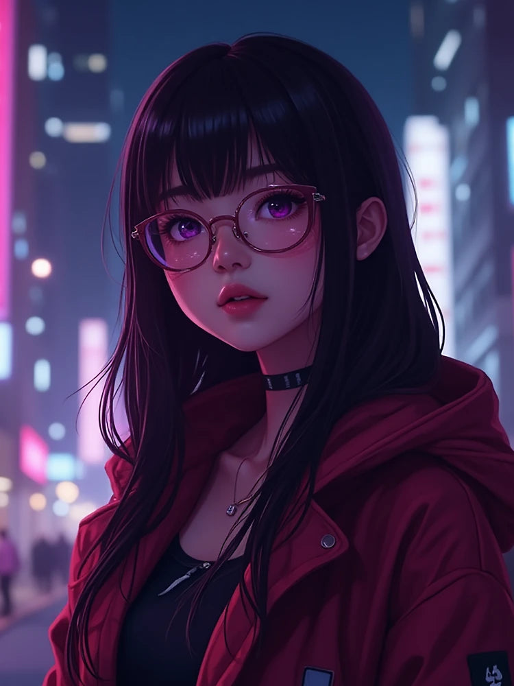 That Anime Girl cyber punk style Classic T-Shirt