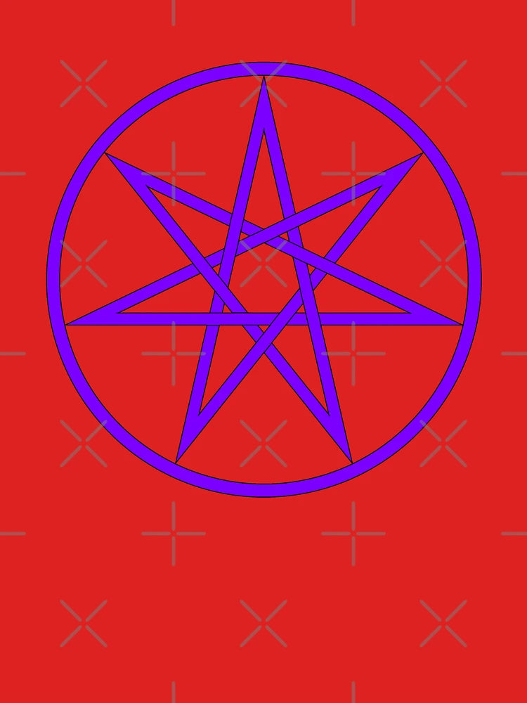 Seven pointed star purple Classic T-Shirt