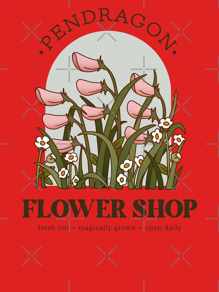 Pendragon Flower Shop - Howl's Moving Castle Inspired Design Classic T-Shirt