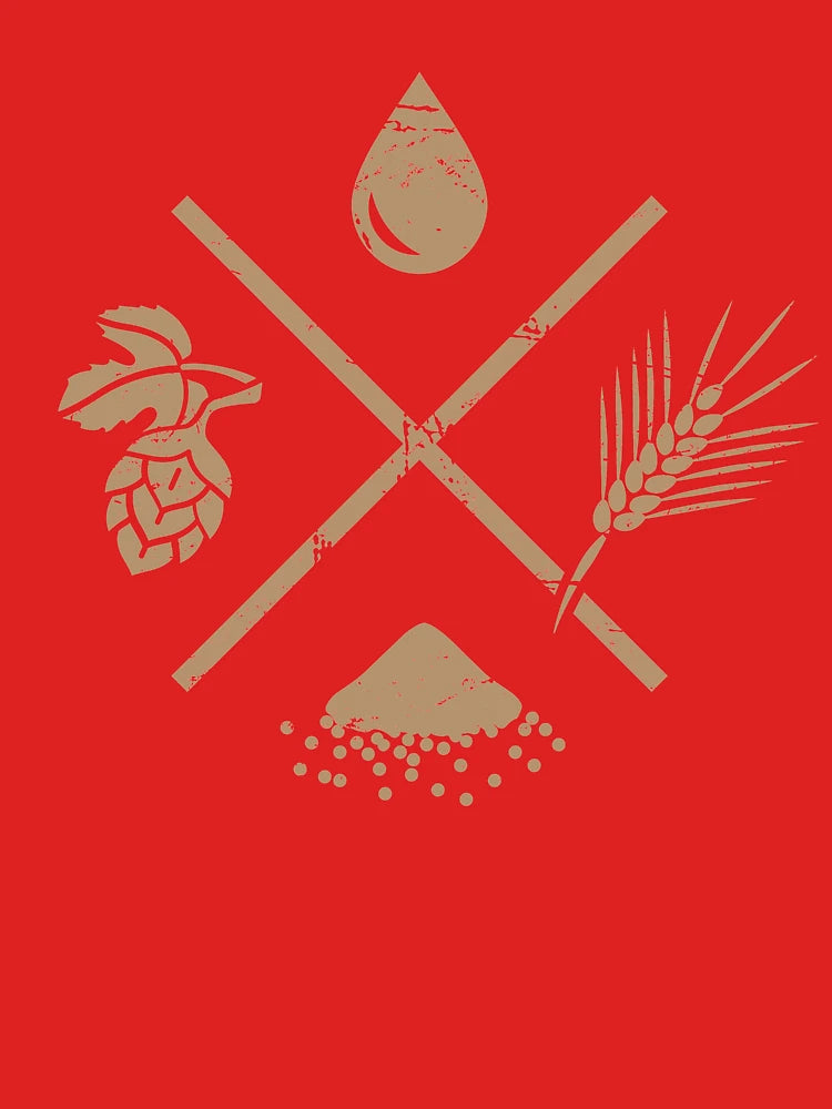 Home Brew Beer Ingredients Classic T-Shirt