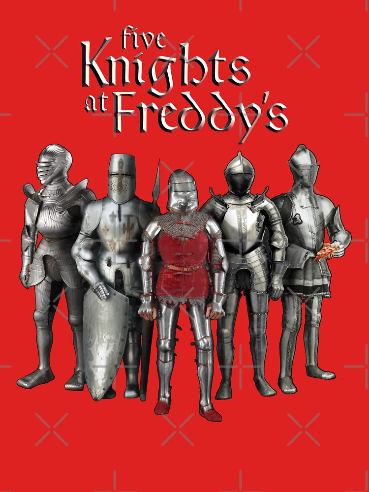 Five Knights At Freddy's FNAF parody Classic T-Shirt