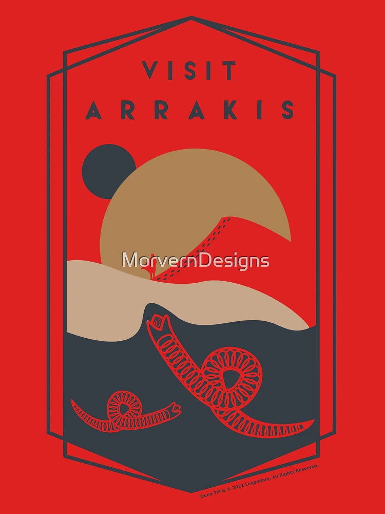 Visit Arrakis Dune Classic T-Shirt