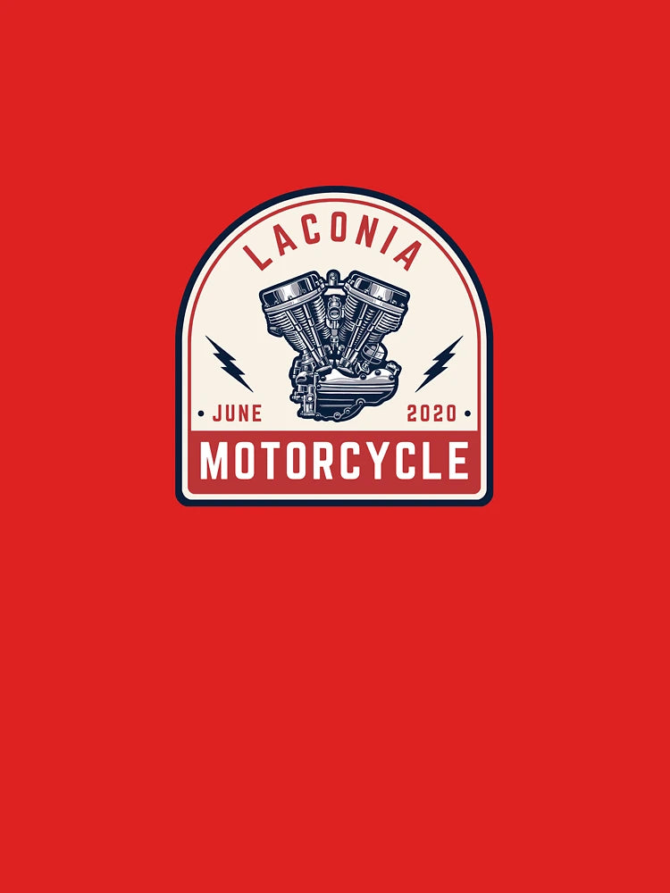 V-Twin Engine Design – Laconia Motorcycle Rally Inspired Graphic Classic T-Shirt