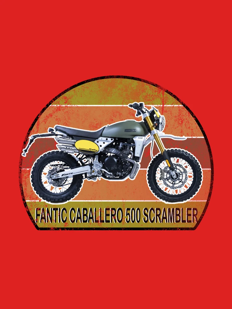 Fantic Caballero 500 Scrambler illustration Classic T-Shirt