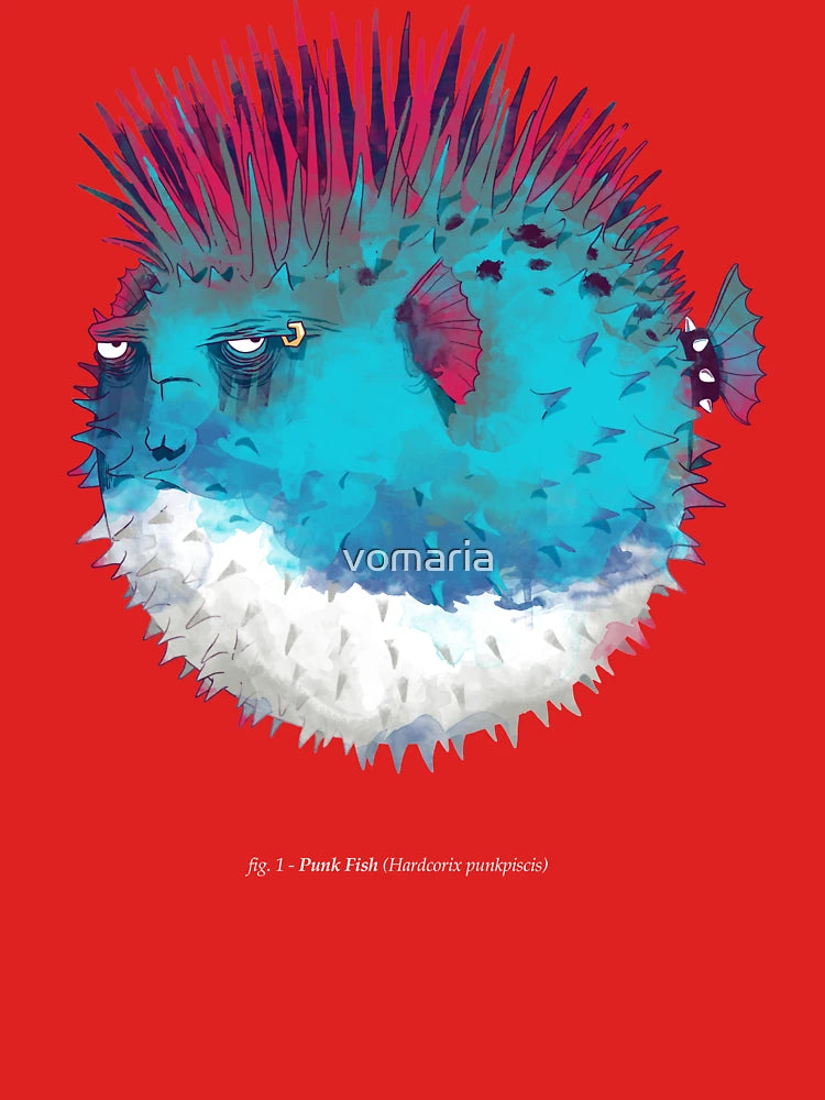 Punk Fish Classic T-Shirt