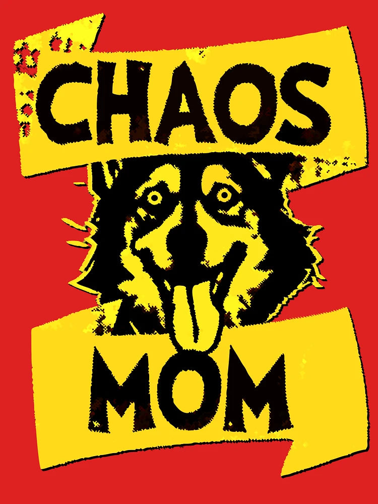 Chaos Mom: Funny Dog – Punk Pet Lover Design Classic T-Shirt