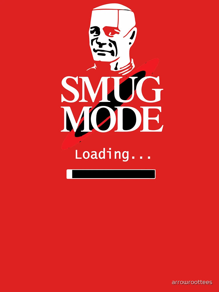 Smug Mode Smeg Head Red Dwarf Kryten Classic T-Shirt