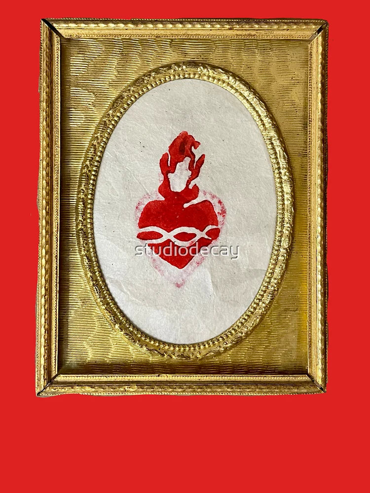Gold Sacred Heart Classic T-Shirt
