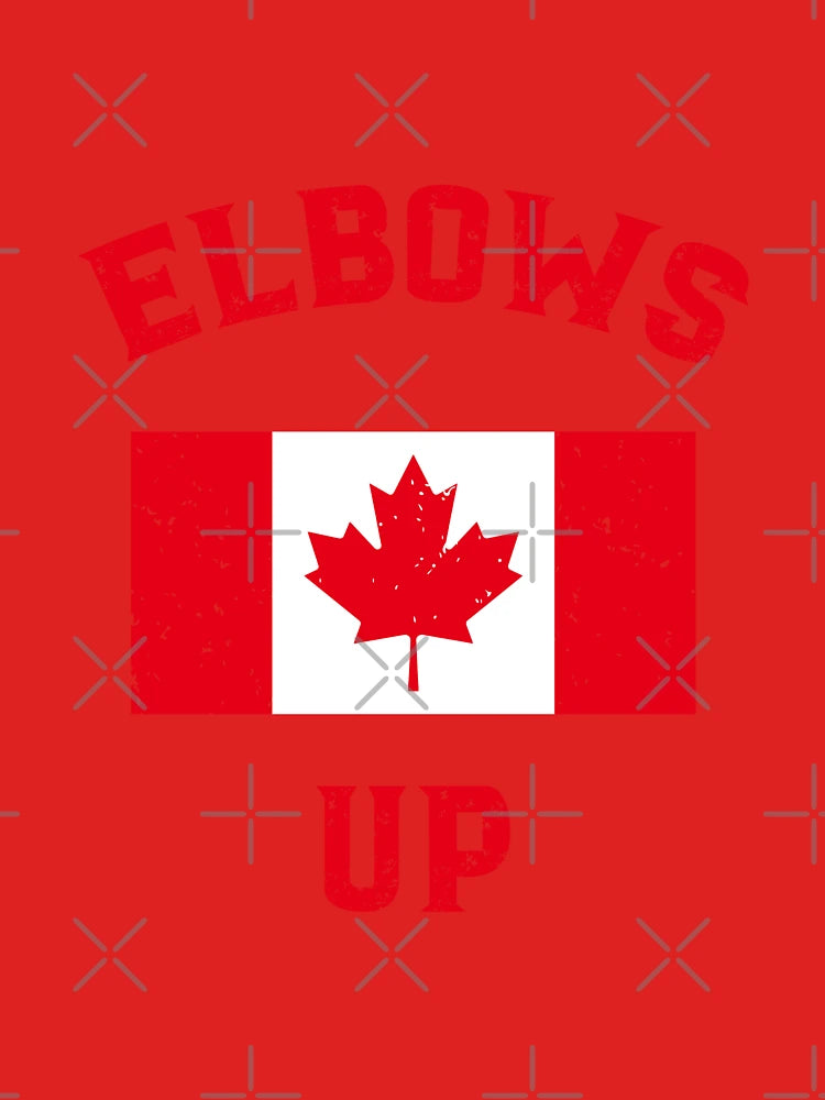Elbows Up Canada Anti-Trump Canadian Pride Tees and Stickers Classic T-Shirt