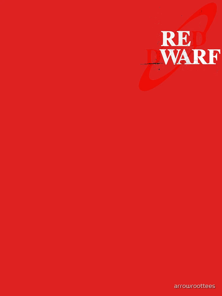 Red Dwarf Distressed Logo Pocket Position Classic T-Shirt