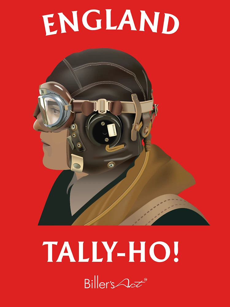 High quality England Spitfire Pilot Tally Ho items for sports fans or cool country visitor keepsakes Classic T-Shirt