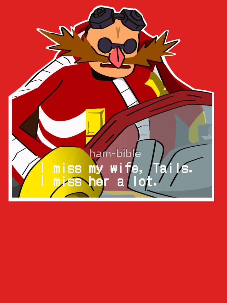 "i miss my wife tails" snapcube eggman Classic T-Shirt