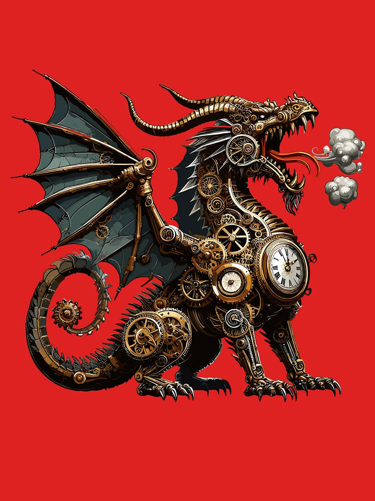 Steampunk Dragon Classic T-Shirt